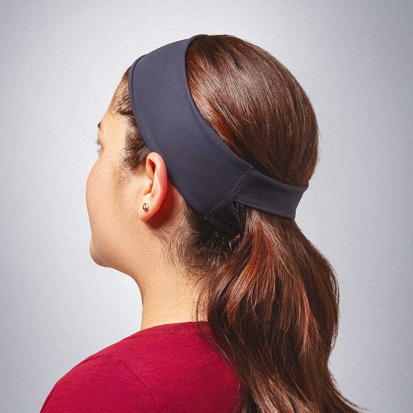 Wide Ponytail Sweatband | Headband for Workout