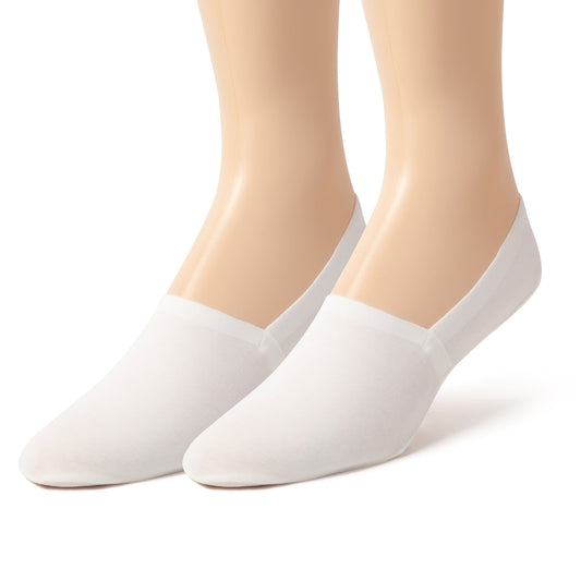 Angel Vina | Men's (Shoe Size 7.5-9.5) No Show Socks: 2 Pair Pack