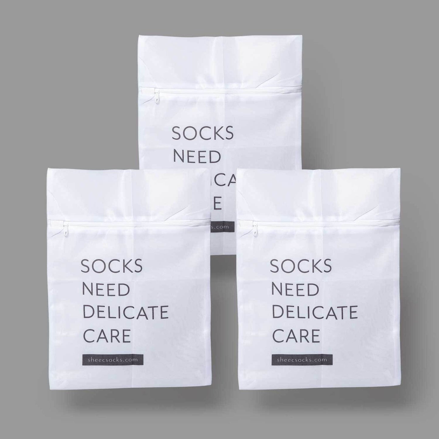 3 Pack Fine Mesh Laundry Bag for Delicates | Small Sock Laundry Bag