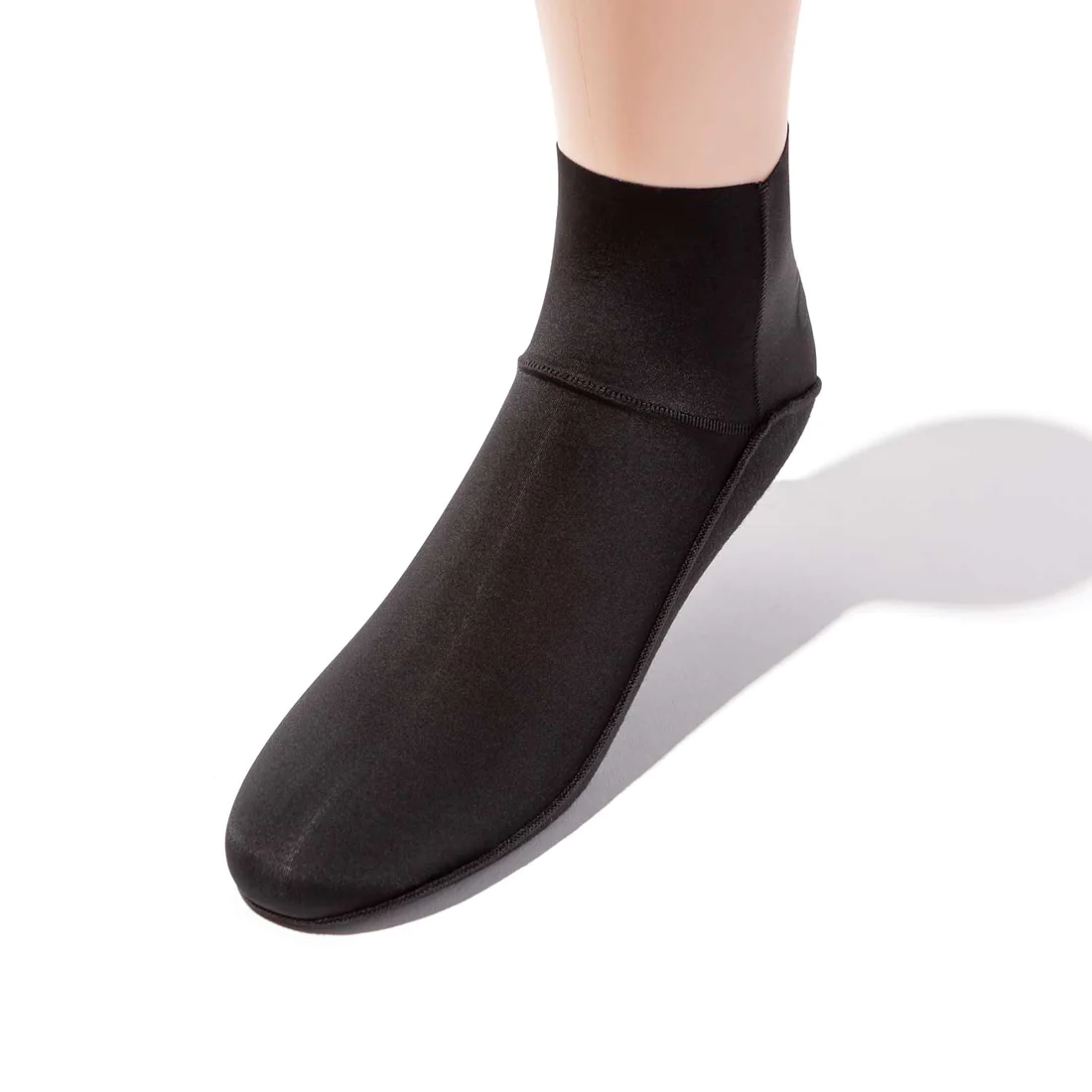 ULTRA THIN INVISILITE QUARTER SOCKS FOR ANKLE BOOTIES FOR WOMEN - Bundle - Black - 4Pairs