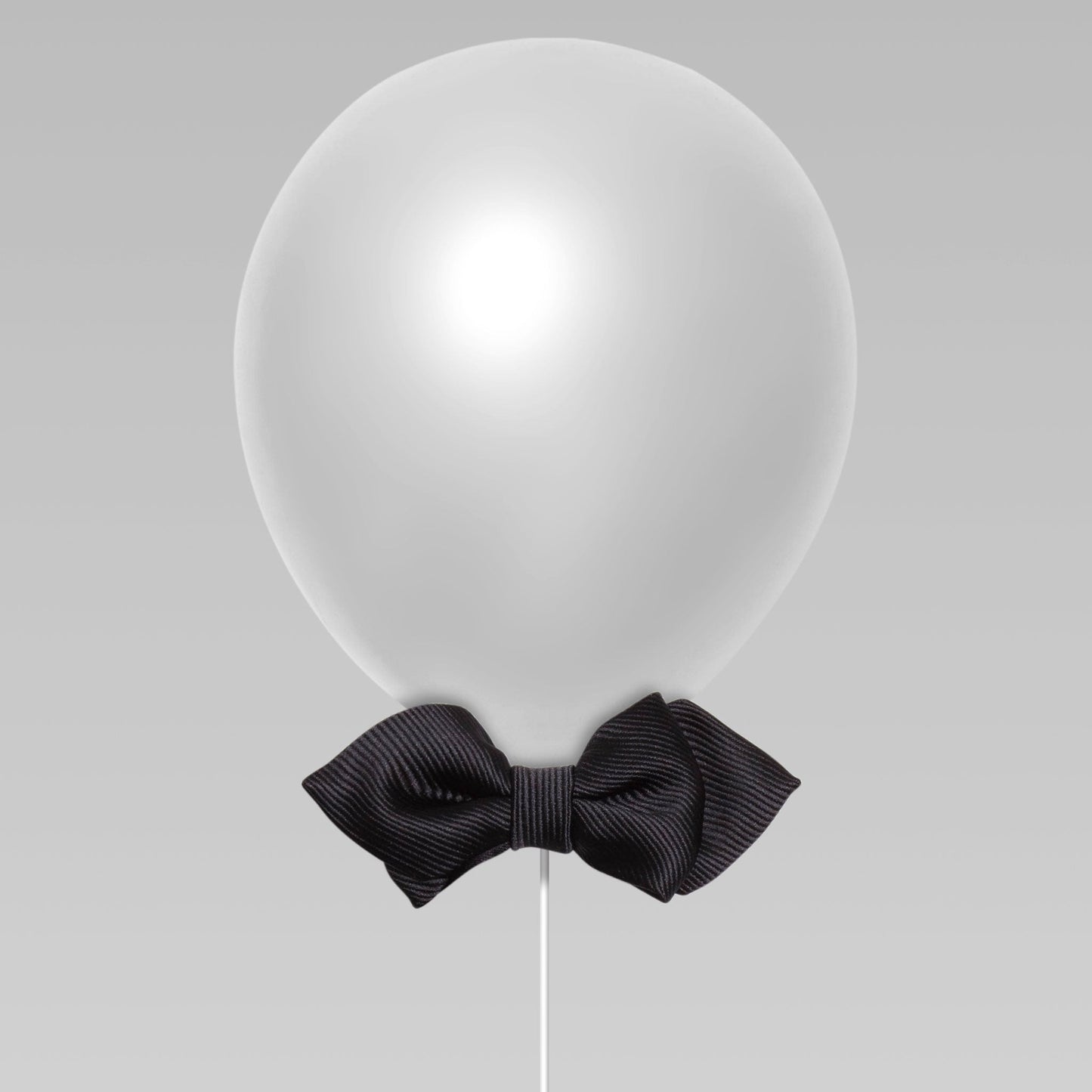Daddy and Kid Diamond Point Bow Tie Plain color black balloon