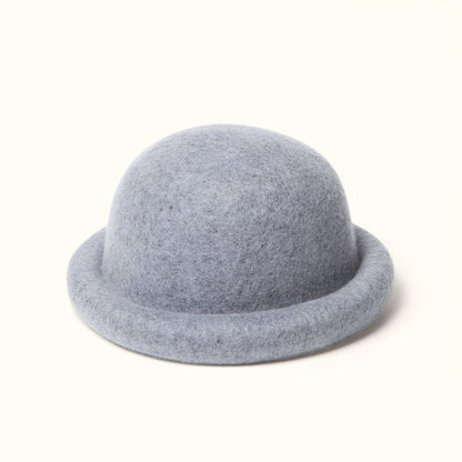 Wool Bell Hat Gray