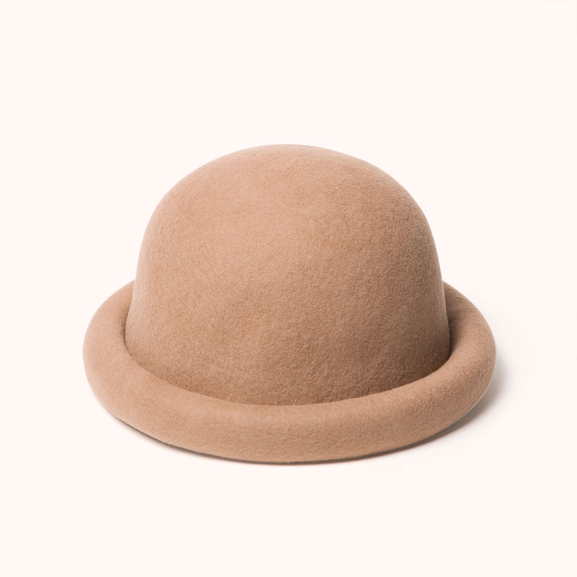Wool Bell Hat Tan