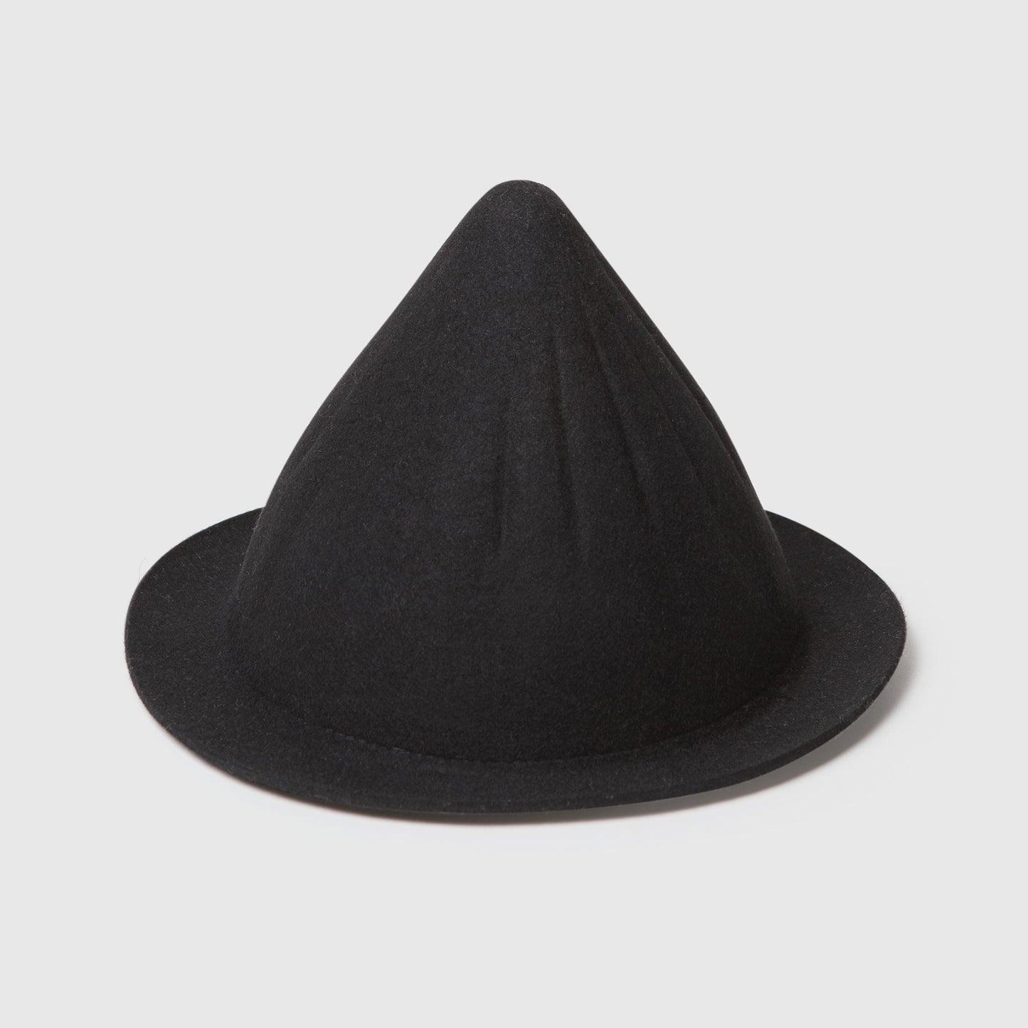 Wool Cone Hat Black