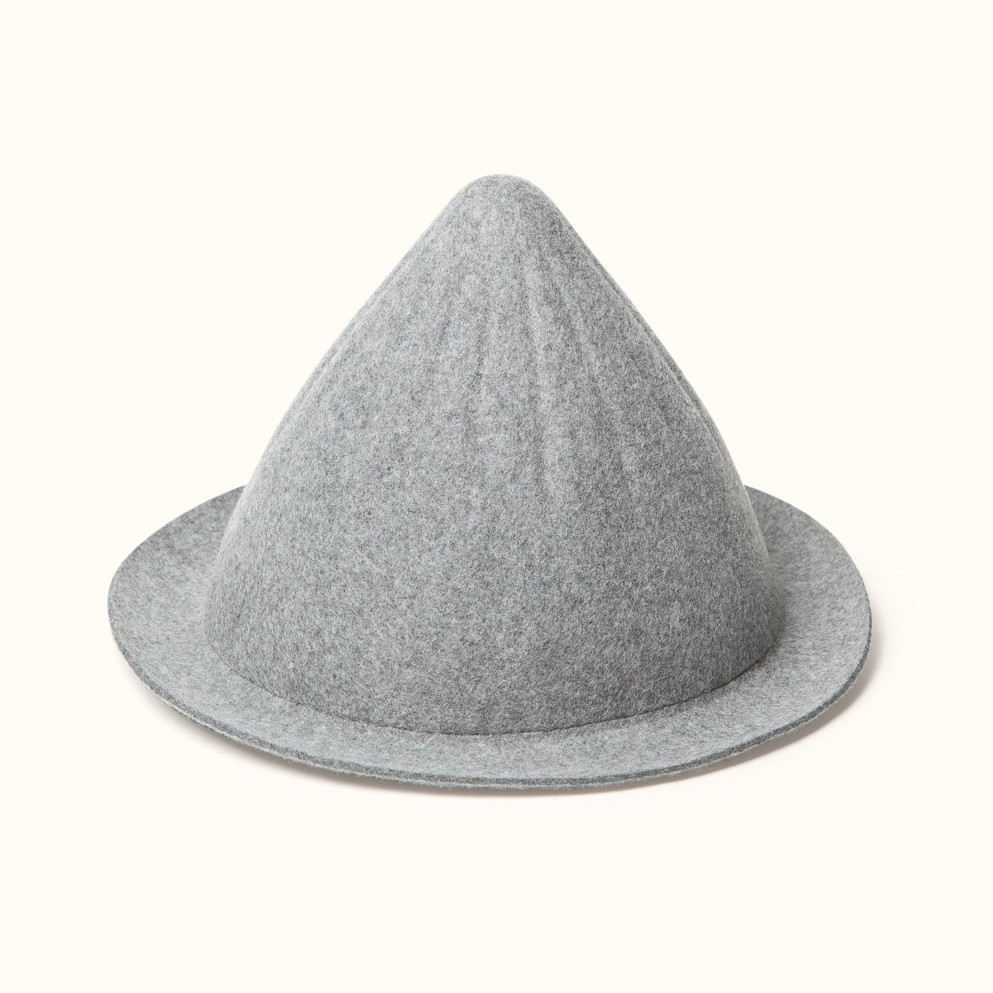 Wool Cone Hat Gray