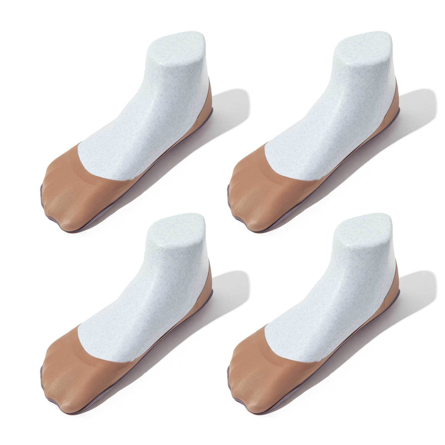 Women's Low-cut Loafer Socks | Nylon & Cotton Bundle Pack and Single | Non-slip Guaranteed