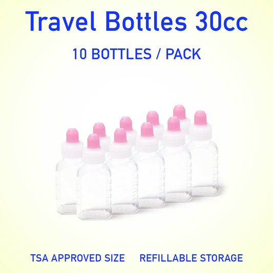 Refillable container bottles 30cc 10 count