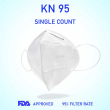 Load image into Gallery viewer, KN95 - FDA Approved Protective Face Mask
