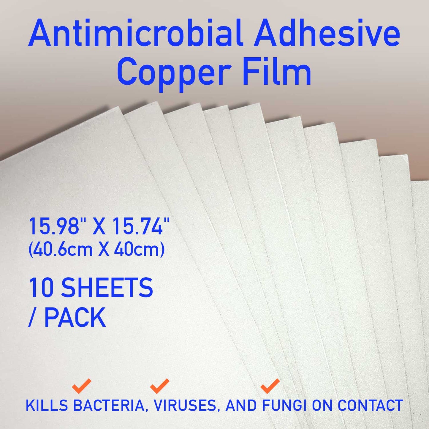 Antimicrobial Adhesive copper Film