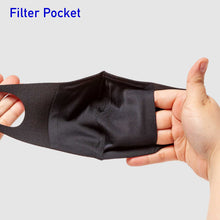 Load image into Gallery viewer, Antibacterial Reusable Mask with Nose Clip and Filter Pocket
