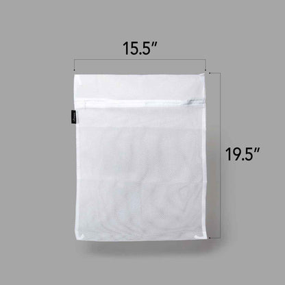 Large Mesh Laundry Bag With Zipper | Sock Washing Bag